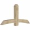 Ekena Millwork Bellingham Rough Sawn Timber Gable Bracket, Douglas Fir, 72"W x 36"H x 6"D x 6"F, 12/12 Pitch GBW072X36X0606BEL00RDF - alternate 4
